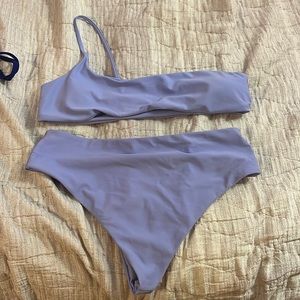 lavender bikini set